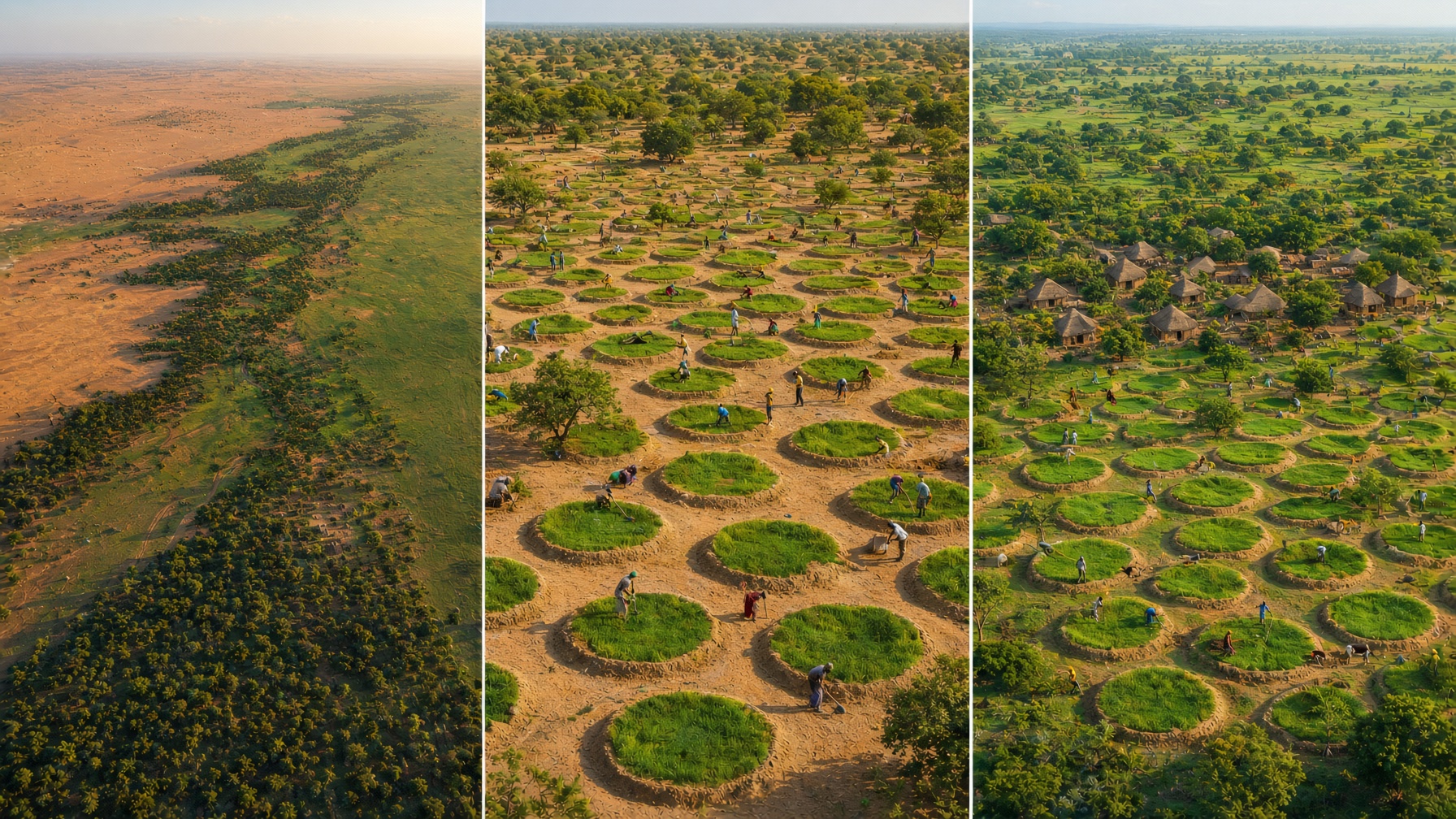 Des projets contre le changement climatique qui nourrissent le monde grâce au bon sens éprouvé par le temps