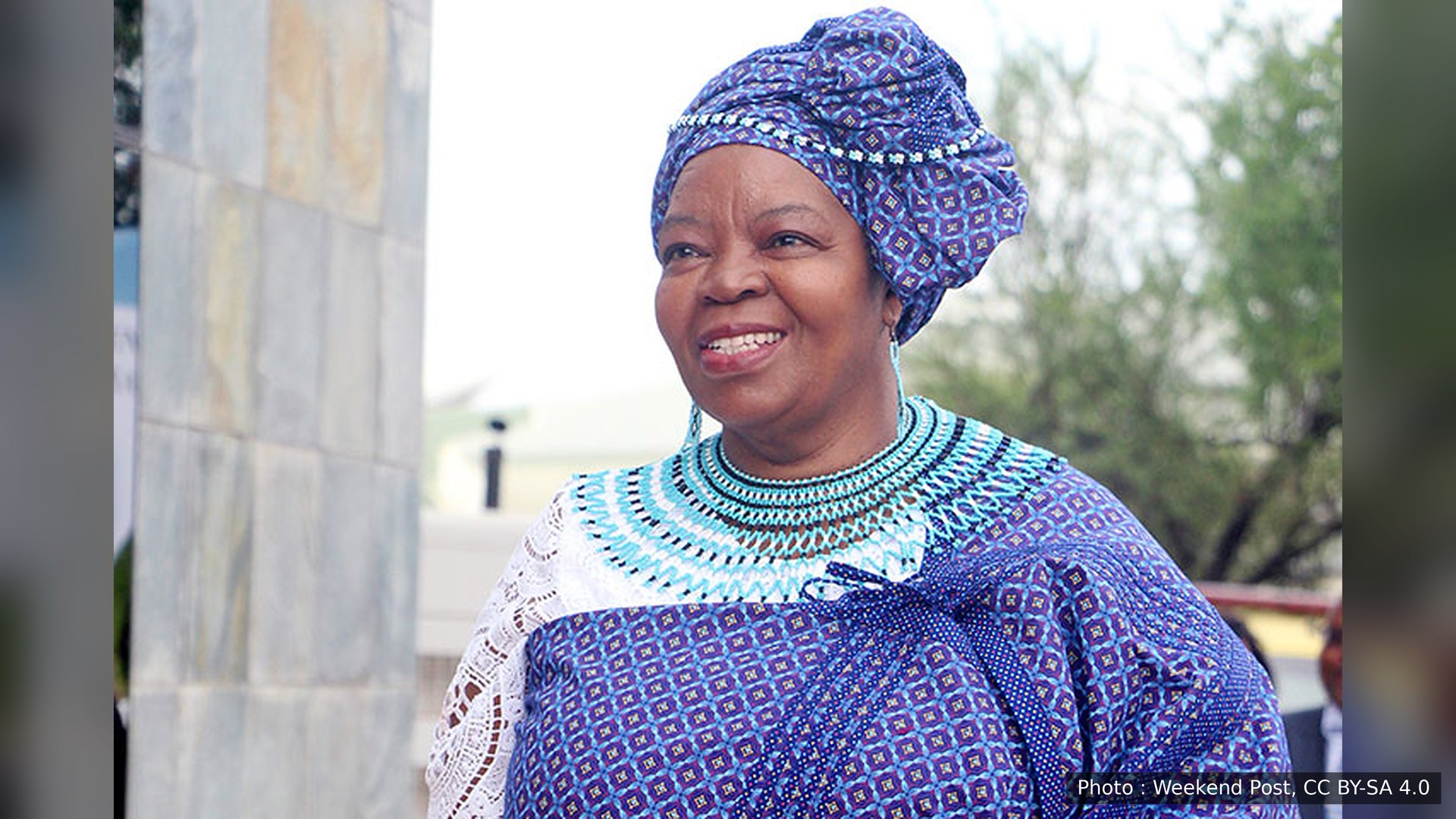 Dr Sheila Tlou, ancienne ministre de la Santé du Botswana