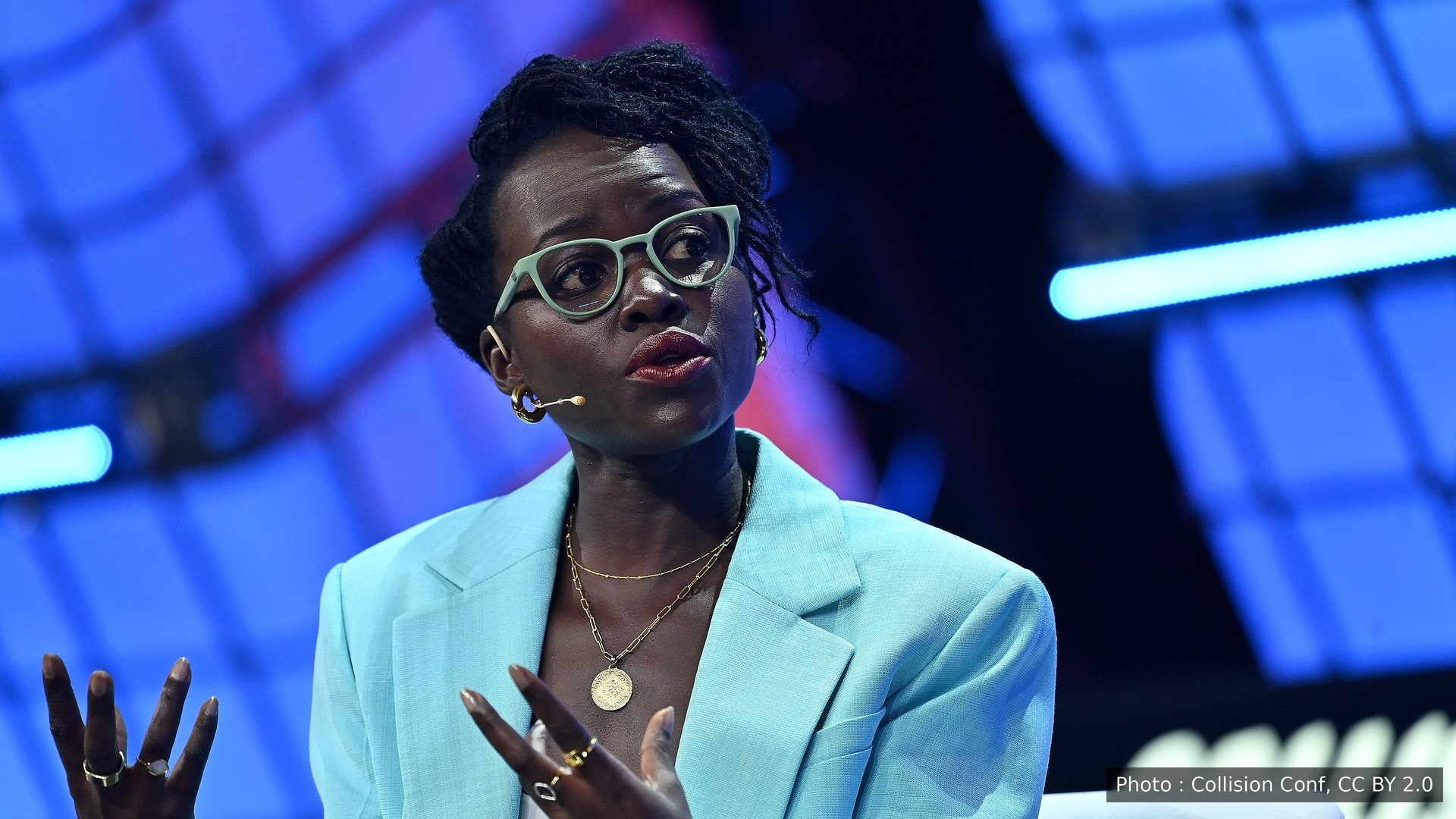 Lupita Nyong’o prend la parole au Web Summit