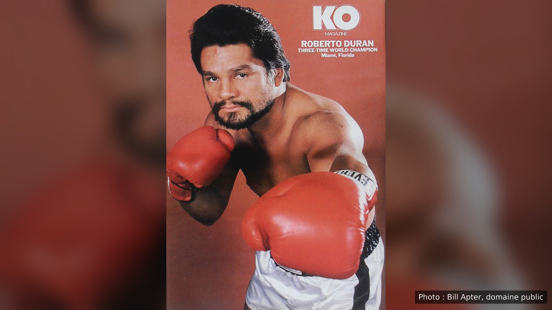 Roberto Durán, triple champion du monde de boxe