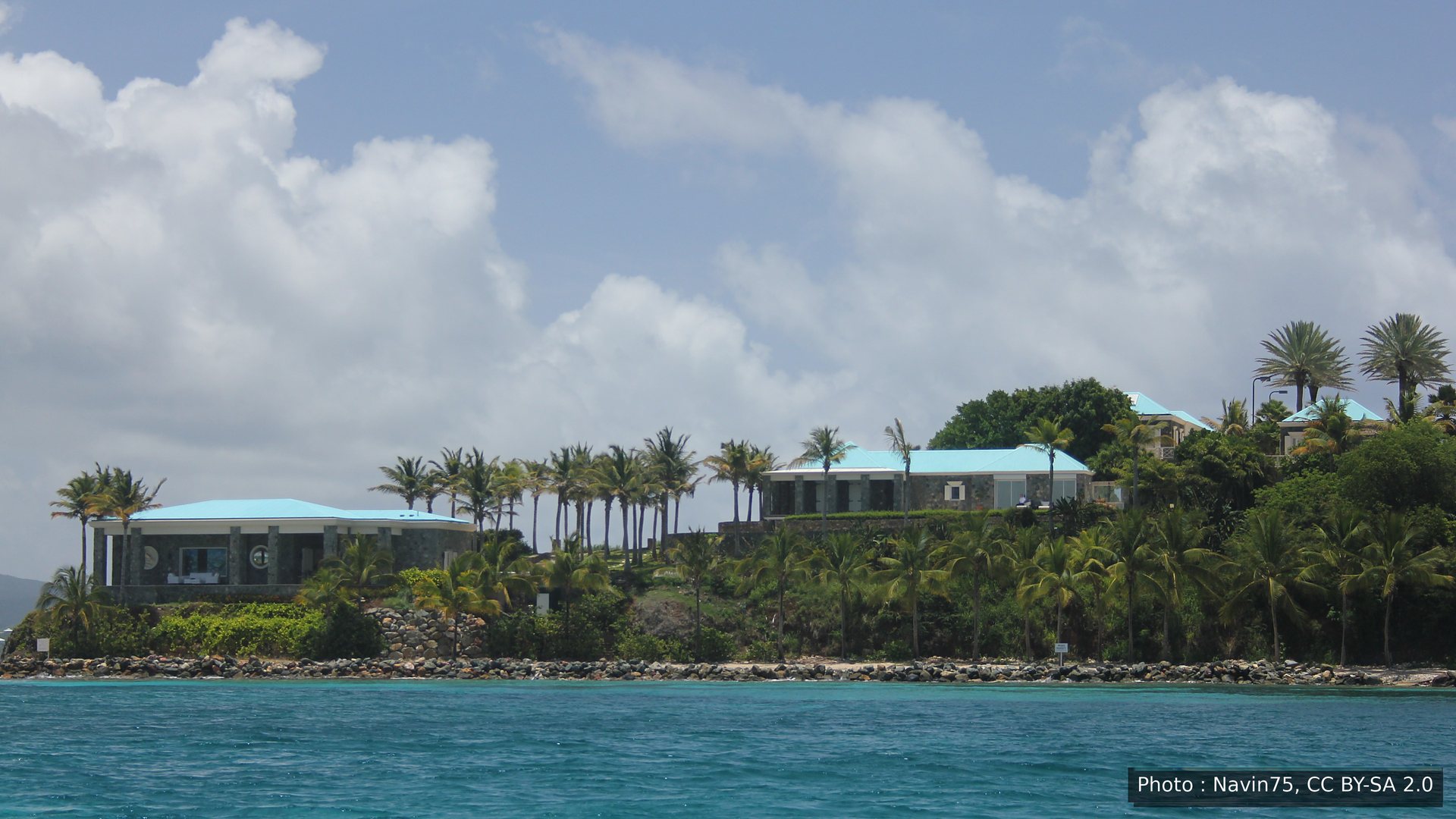 Les villas de Little St. James, l’île privée de Jeffrey Epstein