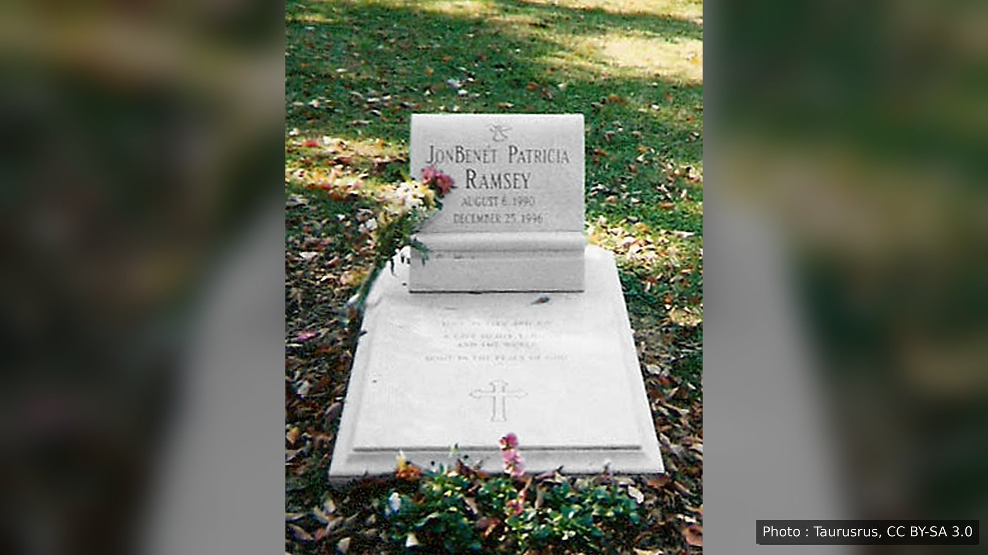 La tombe de JonBenét Ramsey à Marietta, en Géorgie (États-Unis)