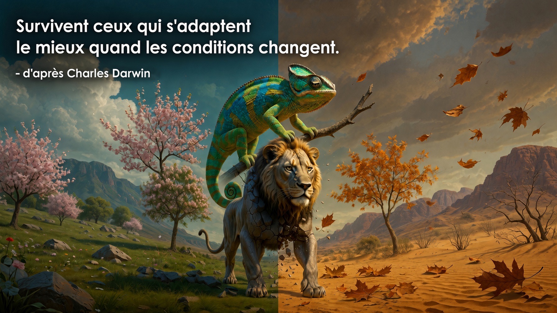 Those that adapt to change survive