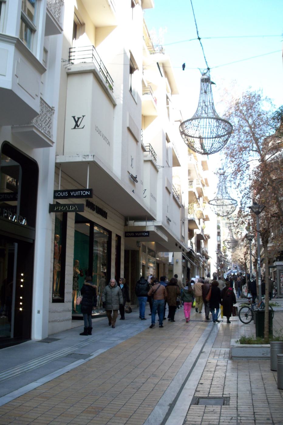 La rue Voukourestiou, la rue des créateurs à Kolonaki